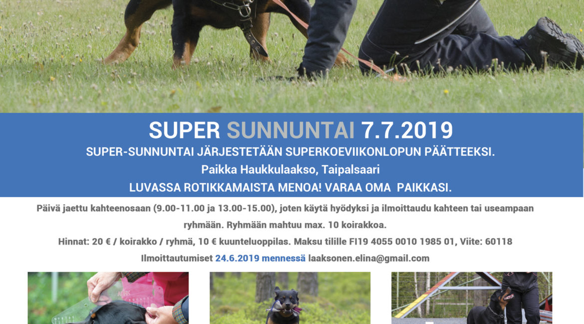 Supersunnuntai 7.7.2019